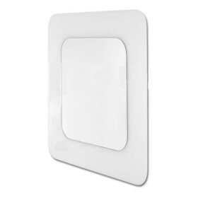 Zrcadlo Naturel Pavia 60x75 cm bílá ZAP6075W ZAP6075W