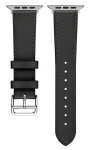 Beline Hermes 20 mm černá / Kožený řemínek pro smartwatch / univerzální / přezka