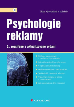 Psychologie reklamy Jitka Vysekalová e-kniha