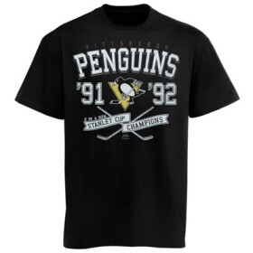 Majestic Pánské Tričko Pittsburgh Penguins Vintage Winner Velikost: S