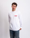Tričko Carhartt WIP L/S Framework T-Shirt White