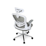 Kancelářská židle, houpací mechanismus, šedá, KA-K2031 GREY