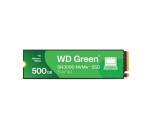WD GREEN SSD 500GB SN3000, PCIe Gen4x4, M.2 2280, (R:5000/W:4100 MB/s) EDF_493543