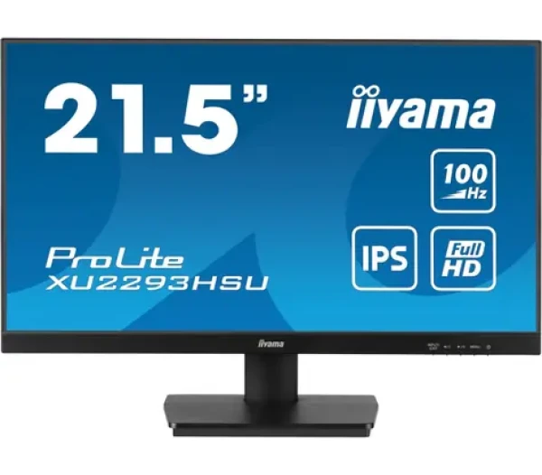 21.5" IIYAMA ProLite XU2293HSU-B7 černá / IPS / 1920x1080 / 16:9 / 1ms / 1000:1 / 300cd / repro / HDMI / DP (XU2293HSU-B7)