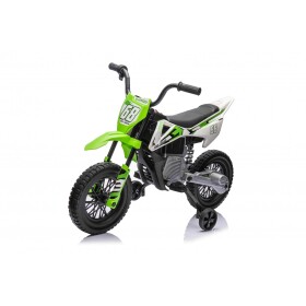 Mamido Dětská elektrická motorka Cross Pantone 361C zelená