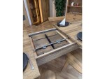 Massivo.cz Rozkládací jídelní stůl Oriento 160x90 cm, patina-černá