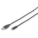 Delock USB 2.0 prodlužovací kabel plochý zahnutý [1x USB 2.0 zástrčka A - 1x USB 2.0 zásuvka A] 1.00 m černá oboustranně zapoji