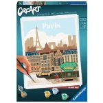 Ravensburger CreArt Barevná Paříž – malování podle čísel