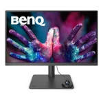 27" BenQ PD2705U šedá / LED / 3840x2160 / IPS / 16:9 / 5ms / 1000:1 / 250cd-m2 / HDMI + DP / Pivot / VESA (9H.LKDLA.TBE)