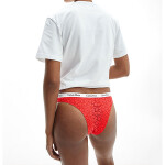 Dámské brazilky Carousel Lace QD3859E-FDD - Calvin Klein L