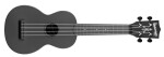 KALA Waterman Soprano Ukulele Black