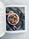 Kniha Festive - Recipes for Advent, modrá barva, papír