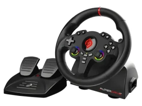 SUPERDRIVE 220 RS / Sada volantu a pedálů / PS4 / Xbox One / Nintendo Switch 1+2 / PC (SA5720-1)
