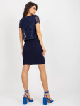 Dámské šaty LK SK 509281.36X tmavě modré - FPrice L-40