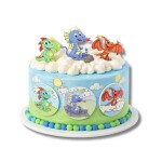 Dortisimo Marcipánová dekorace Bombasei Dráčci (6 ks)