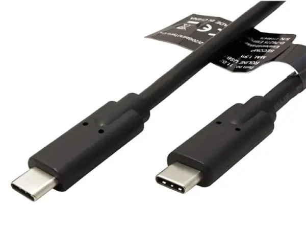 Roline USB-C - USB-C kabel 50 cm černá / Kabel / USB 3.2 Gen 2x2 / PD 100W / 20 Gbps (11.02.9070)