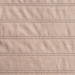 DumDekorace Meruňkový prošívaný přehoz na postel se lněnou texturou Šířka: 220 cm | Délka: 240 cm