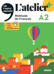 L´Atelier+ niveau A2 2022 - livre - AA.VV.
