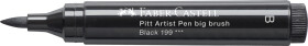 Faber-Castell Umělecký popisovač Pitt Artist Pen Big Brush štětcový - černý