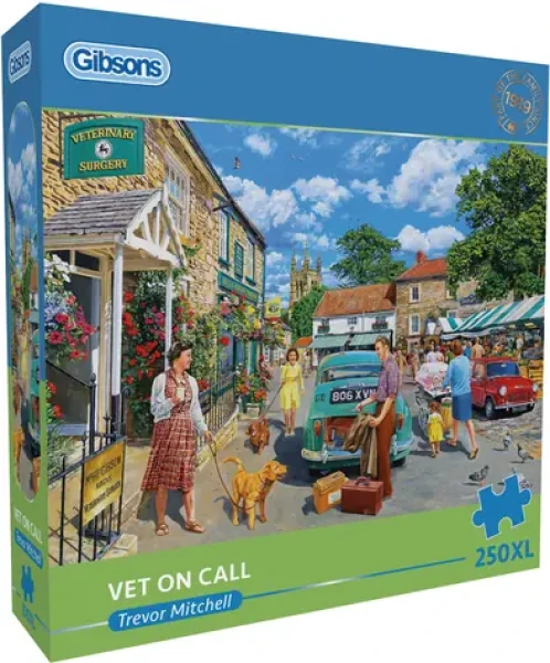GIBSONS Puzzle Veterinář na telefonu XL