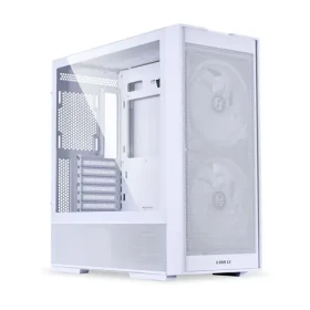 Lian Li LANCOOL 206 bílá / PC skříň / ATX / Bez zdroje / 2x USB 3.0 / průhledná bočnice (LANCOOL 206RW)