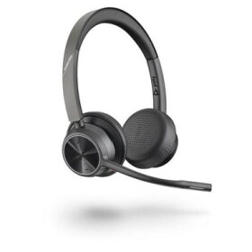 Poly Voyager 4320 černá / Bezdrátová náhlavní souprava / mikrofon / dvě sluchátka / Bluetooth / USB-A/C (76U49AA)