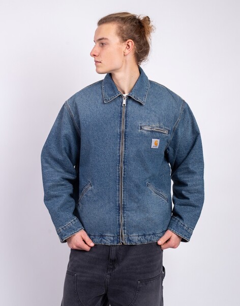 Carhartt WIP OG Detroit Jacket Blue grind wash M