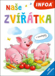 Naše zvířátka - sešit s prasátky (+ samolepky)