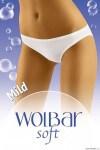 Kalhotky Wolbar MILD - černá M S béžová