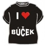 Divja Tričko - I love you bůček Velikost: XXXL