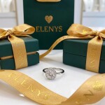 ELENYS Sophia – stříbrný rhodiovaný prsten se zirkony, Ag 925/1000 Velikost: 7 (EU: 54-56)