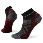 Unisex merino turistické ponožky SMARTWOOL Hike Light Cushion Ankle Socks, Charcoal velikost: 38-41 (M)
