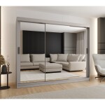 Šatní skříň Abi Rubino T3 Rozměry: 150 cm, Barva korpusu + barva dveří: Kašmír