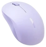 Silent Click M331 fialová / Bezdrátová optická myš / tichý klik / USB přijímač