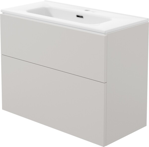 DEANTE - Prizma cashmere koupelnová skříňka, s umyvadlem - 80 cm; STKU8U6U8M