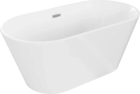 MEXEN - FLAVIA volně stojící vana 150x75, bílá bez krytky přepadu a zátky 54031507500-SS