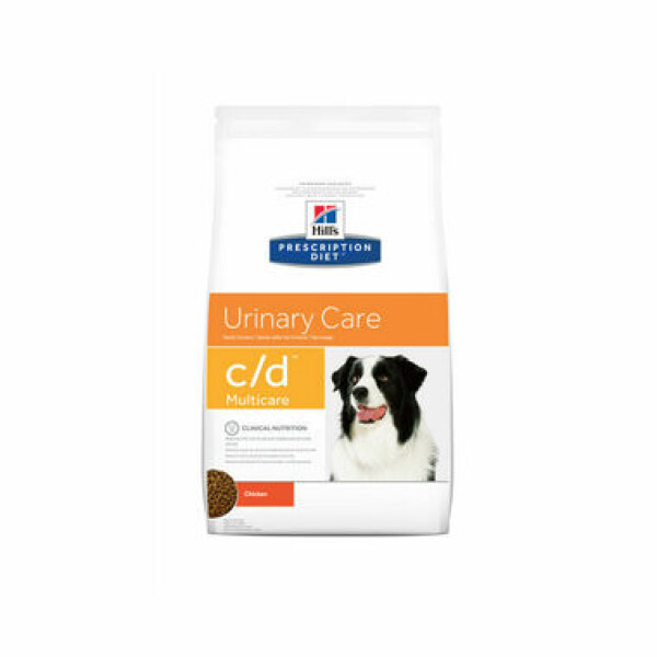 Hill's Prescription Diet Canine c/d Multicare 12 kg / suché krmivo pro psy / s kuřecím masem / močové kameny (052742917603)