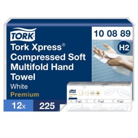 TORK 100889 Xpress® jemné stlačené papírové ručníky Multifold H2/ 2 vrstvy/ 2700 ks