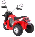 Mamido Dětská elektrická motorka MiniBike červená