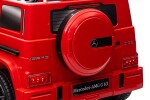 Mamido Dětské elektrické autíčko Mercedes Benz G63 cabrio EVA kola červené