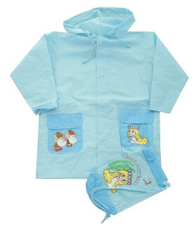 Pláštěnka Víla Amálka Pidilidi PL04 modrá - 116 | 6let