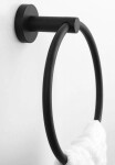REA - Koupelnový věšák black 332915A MIST 05 REA-06904