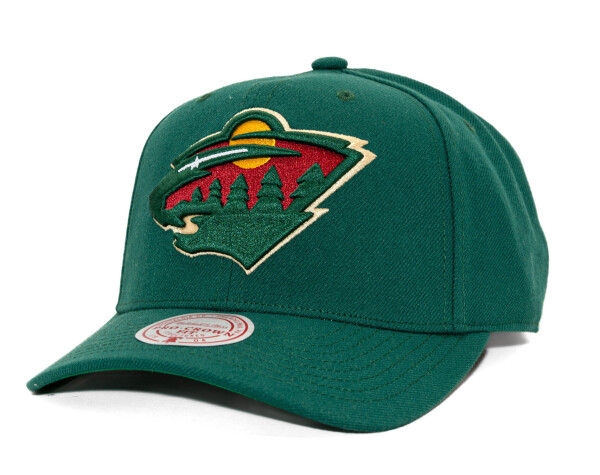 Mitchell & Ness Pánská kšiltovka Minnesota Wild NHL Team Ground 2.0 Pro Snapback