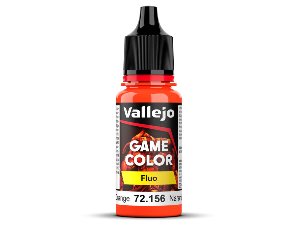 Vallejo 72156 Fluorescent Orange 18 ml