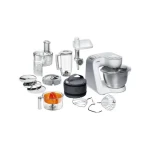 BOSCH MUM 54251 Bílá / Kuchyňský robot / 900 W / 3.9l / 4 rychlosti / Odšťavňovač/ hnětení / drcení / krájení / mixování (MUM 54251)