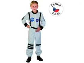 MaDe 03956 - Šaty na karneval - kosmonaut, 120-130 cm