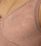 Dámská podprsenka GO Allround Lace Bralette model 17349072 - Sloggi Barva: ORANGE, Velikost: One