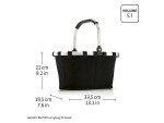 Košík Reisenthel Carrybag XS Summerstripes black