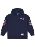 Mitchell & Ness Pánská mikina New England Patriots NFL Triple Check Hoodie Velikost: S