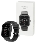 LogiLink Edge černá / Chytré hodinky / 1,83" LCD / Dotykový displej / Bluetooth 5.2 (SW0001B)